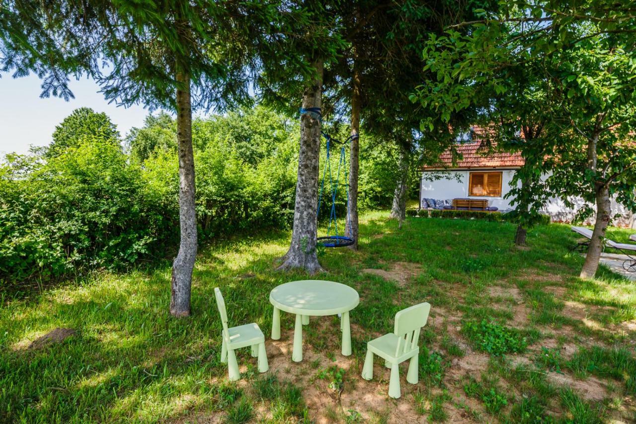 Beautiful Cottage With Heated Pool For 22 Ppl Plaški 外观 照片